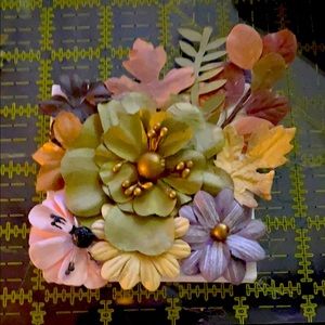 Mini canvas with decor